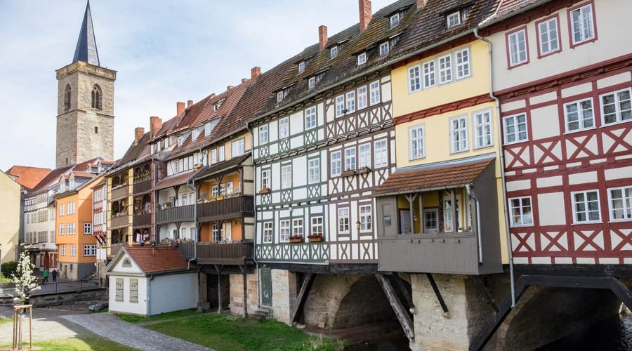 Erfurter Dom und St. Severi in der Altstadt