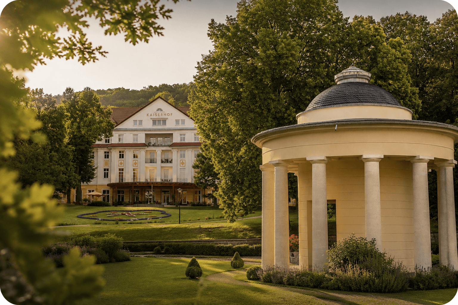 Außenansicht des Hotel Kaiserhof